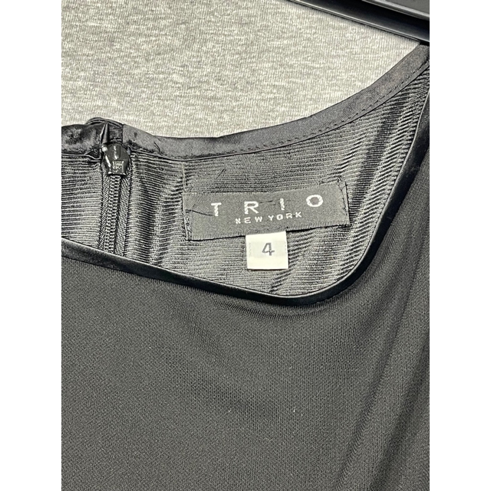 Women's Trio New York Black Slip Dress Size 4 - Picture 2 of 3